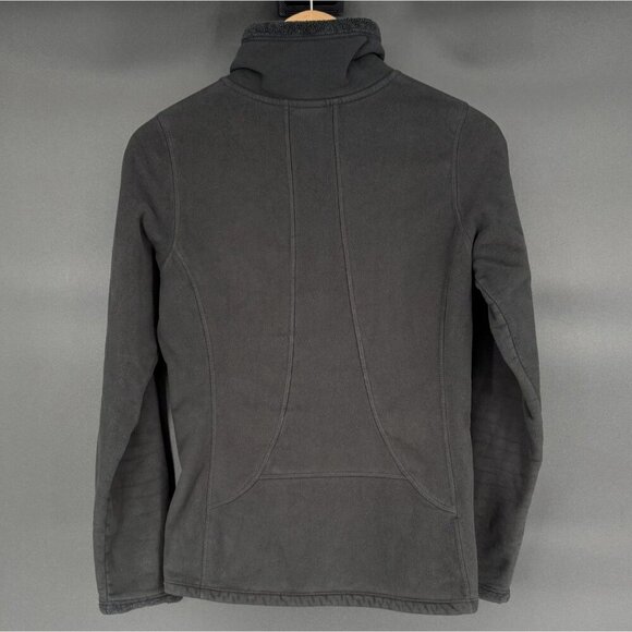 The North Face Womens Full-Zip Fleece Jacket Size S Black Outdoor Camping Hiking - Picture 3 of 11